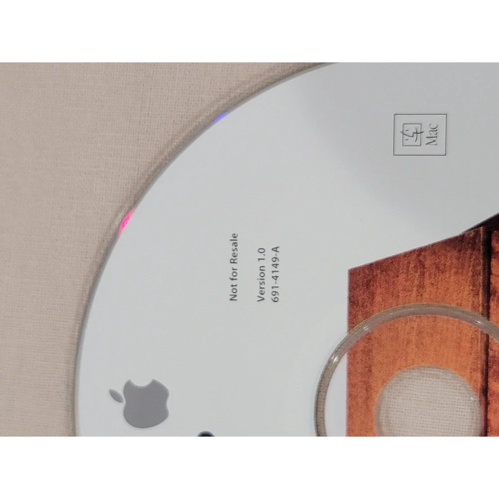 Apple Keynote 1.0‎ Presentation Software CD-ROM for Mac OS X - Vintage 2003